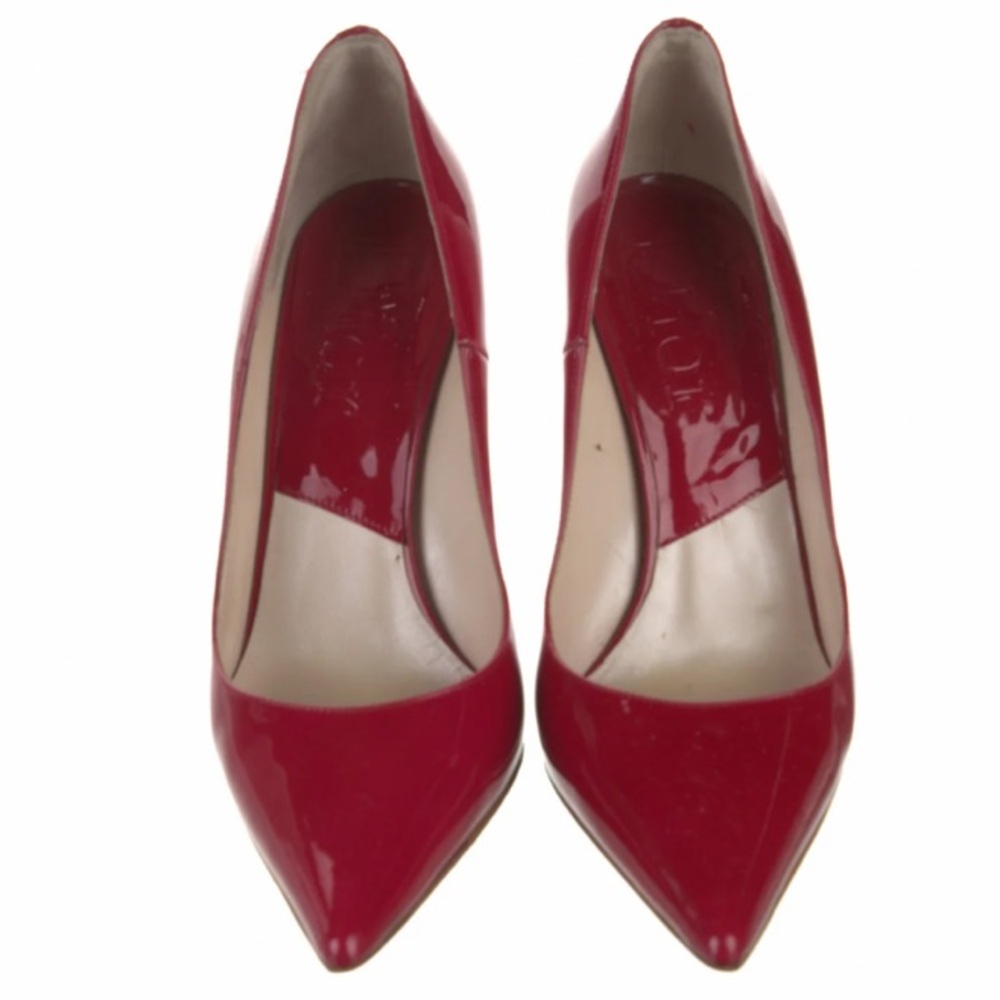 Dior Red Patent Leather Heels